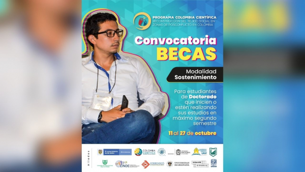 Programa Colombia Científica abre su octava convocatoria de Becas para estudiantes de Doctorado