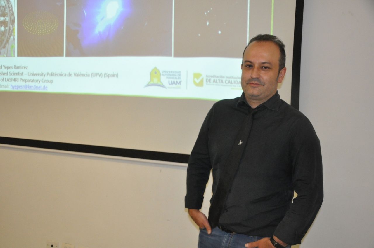 Harold Yepes Ramírez, científico de la Universidad Politécnica de Valencia Visita de docente internacional en la UAM