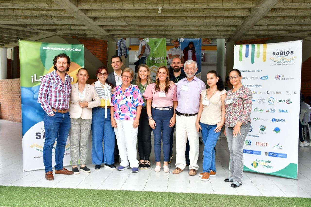 Subregionalización de la Misión de Sabios por Caldas