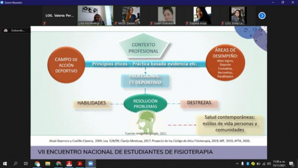 VII Encuentro Nacional de Estudiantes de Fisioterapia UAM