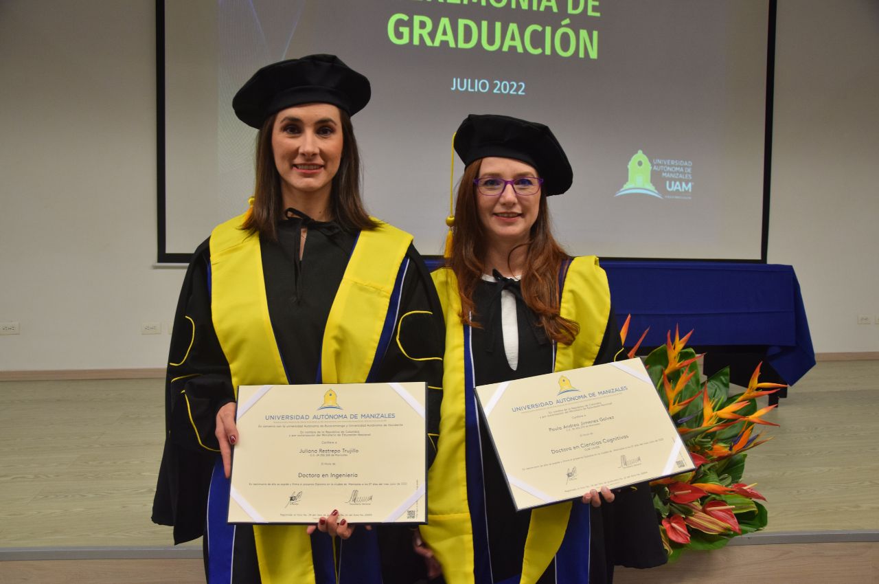La UAM gradúa Doctoras en Ciencias Cognitivas e Ingeniería La UAM gradúa Doctoras en Ciencias Cognitivas e Ingeniería