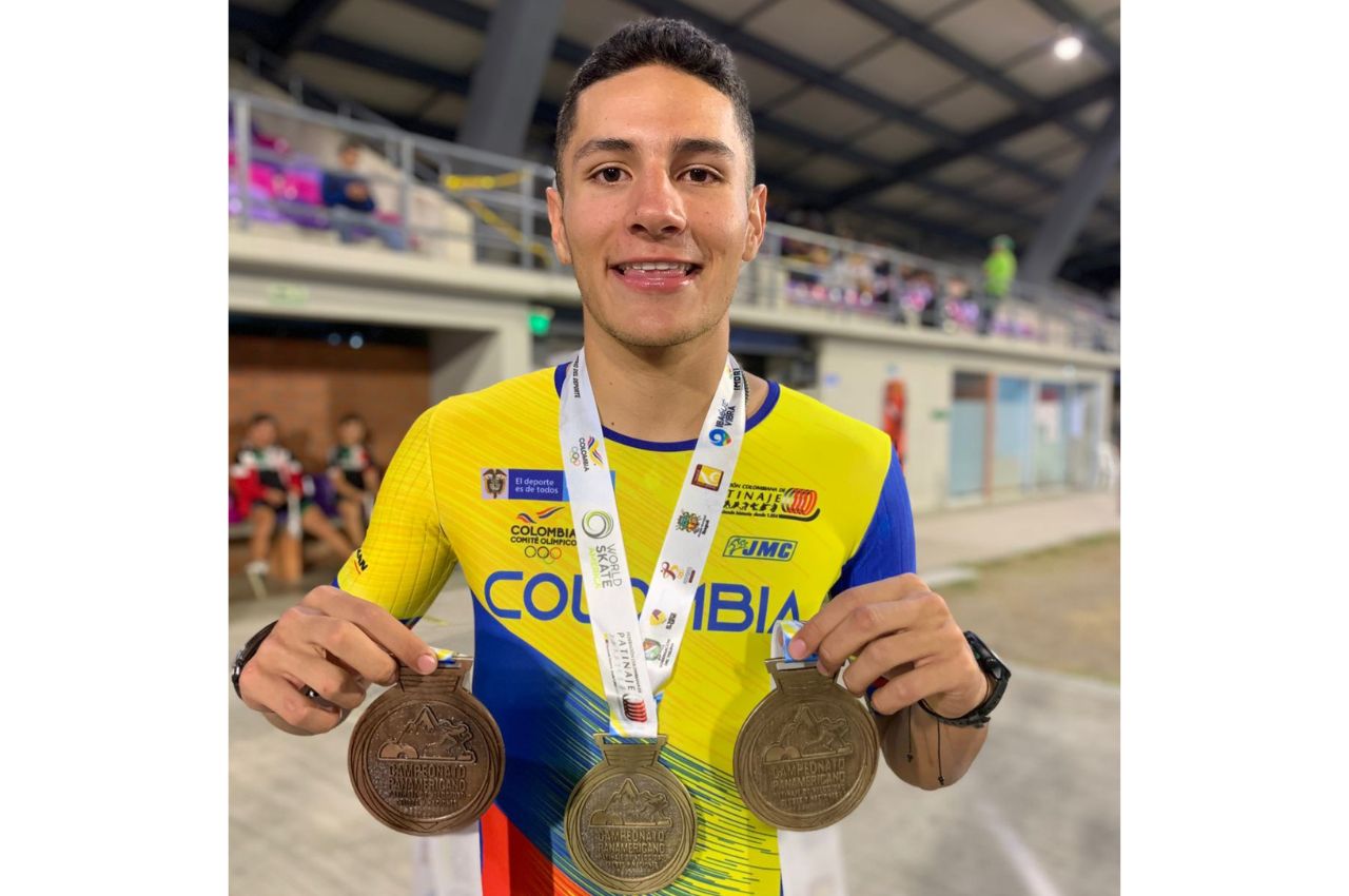 Campeón Panamericano en Patinaje de velocidad