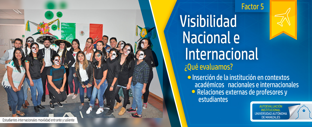 Visibilidad nacional e internacional Visibilidad nacional e internacional