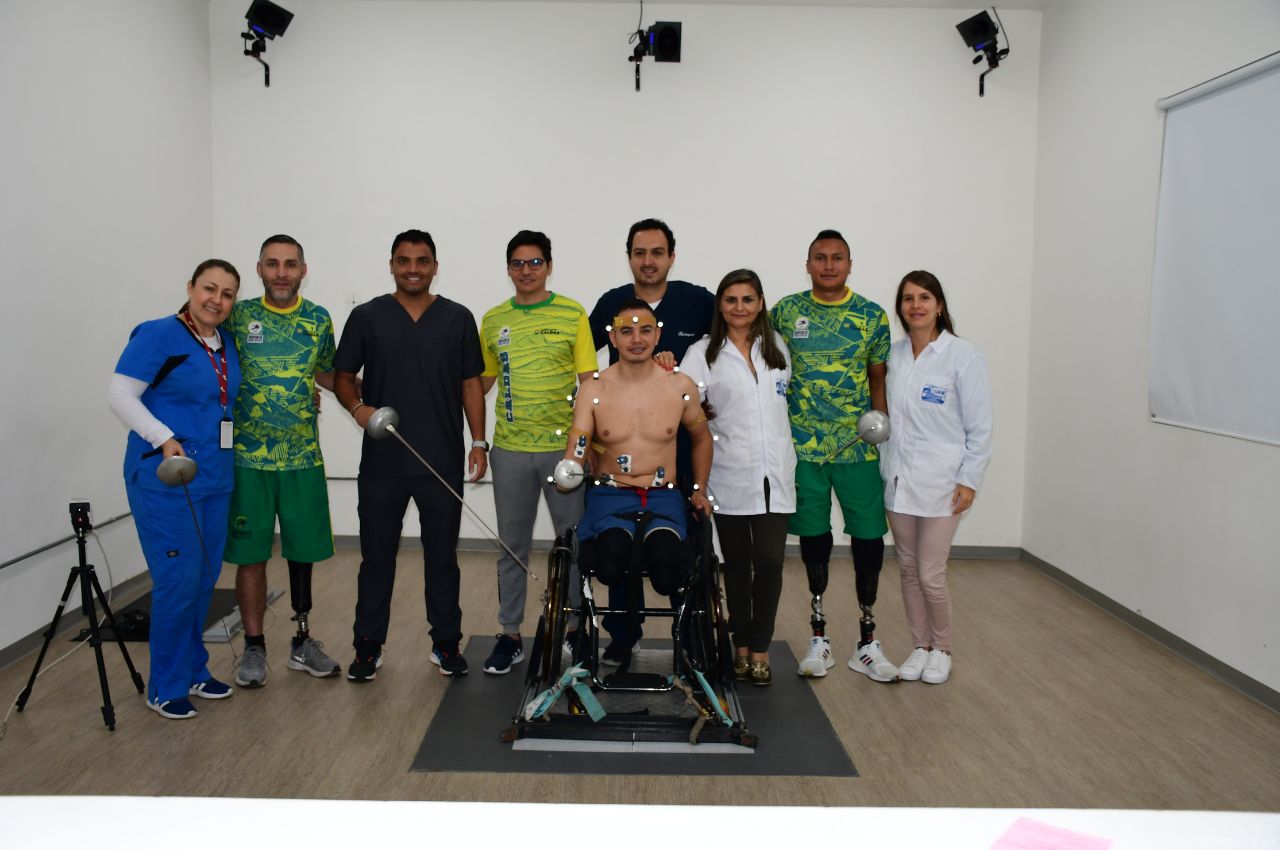 La UAM evalúa a la Selección Caldas de Esgrima en silla de ruedas La UAM evalúa a la Selección Caldas de Esgrima en silla de ruedas