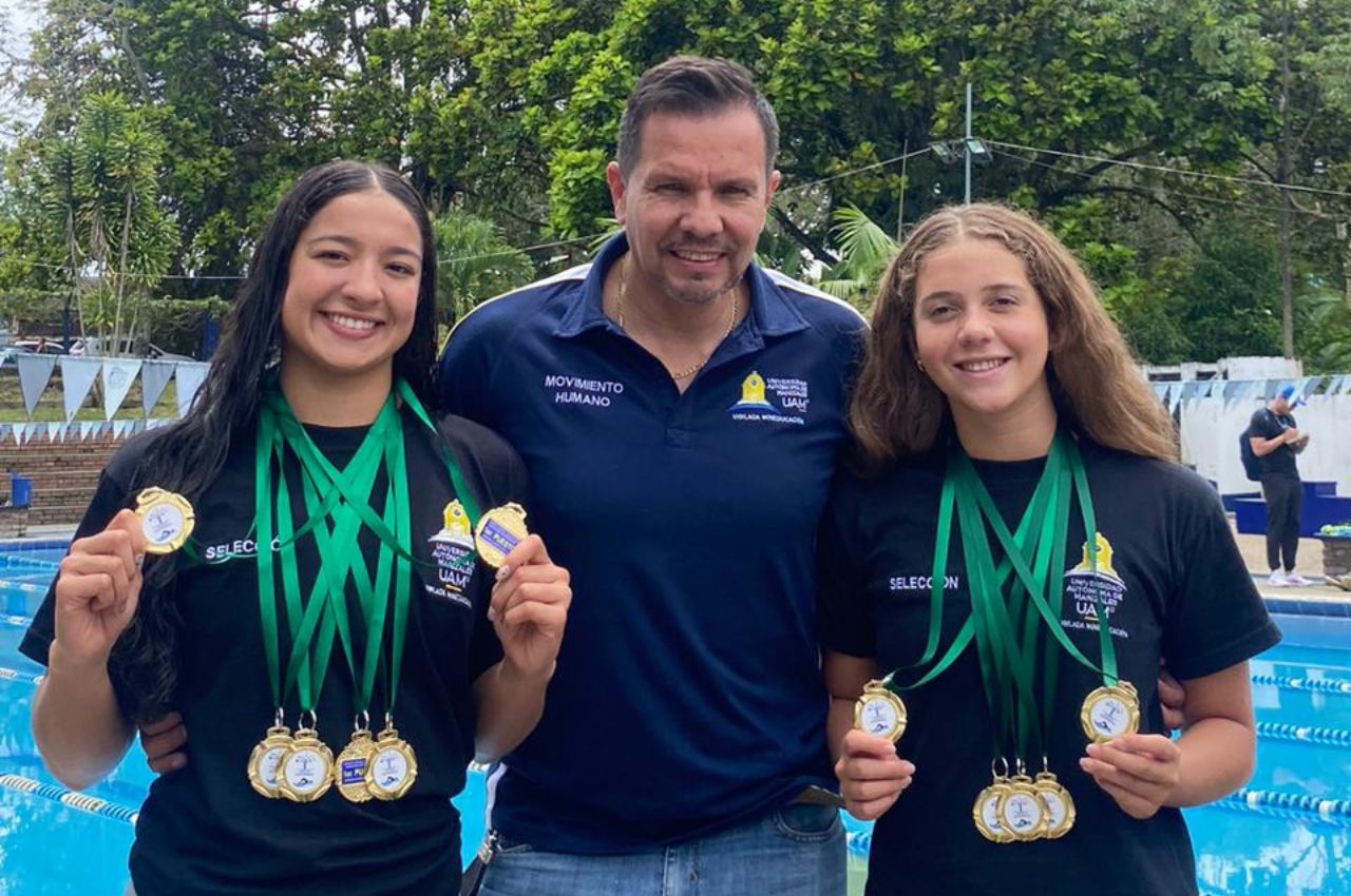 Selección de Natación UAM ganó 11 medallas en zonal universitario Selección de Natación UAM ganó 11 medallas en zonal universitario
