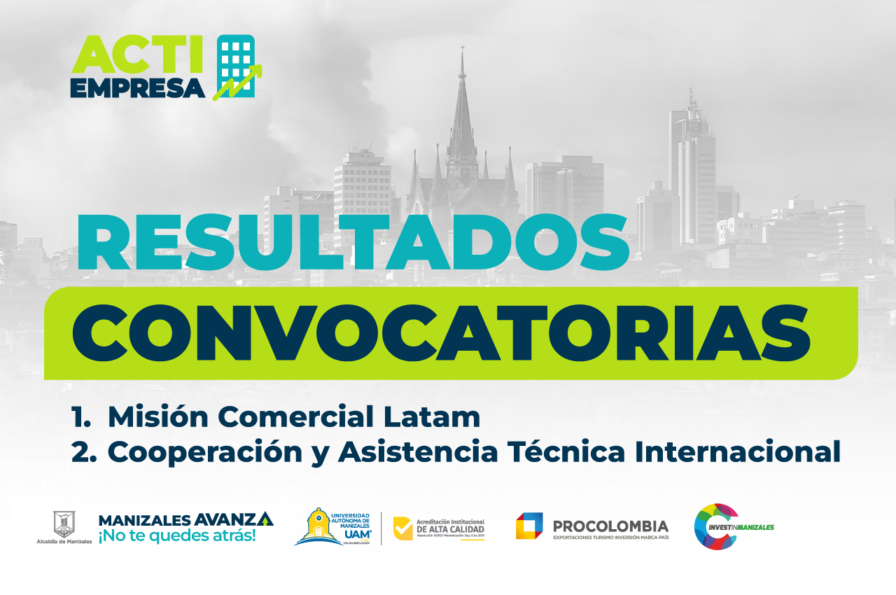 Empresas seleccionadas  de las convocatorias del programa Actiempresa