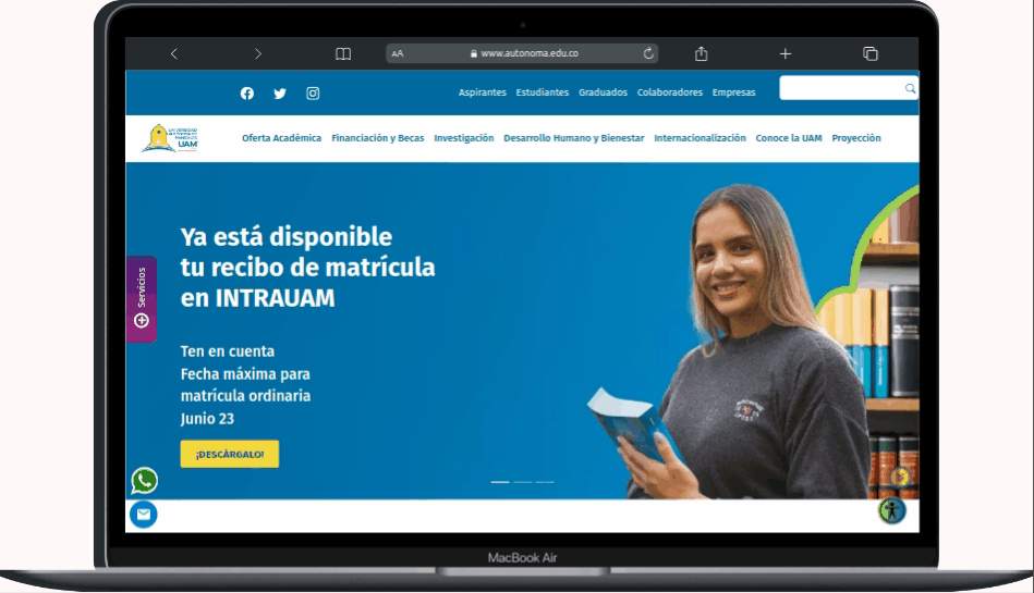 La UAM le apuesta a la inclusión en su sitio web
