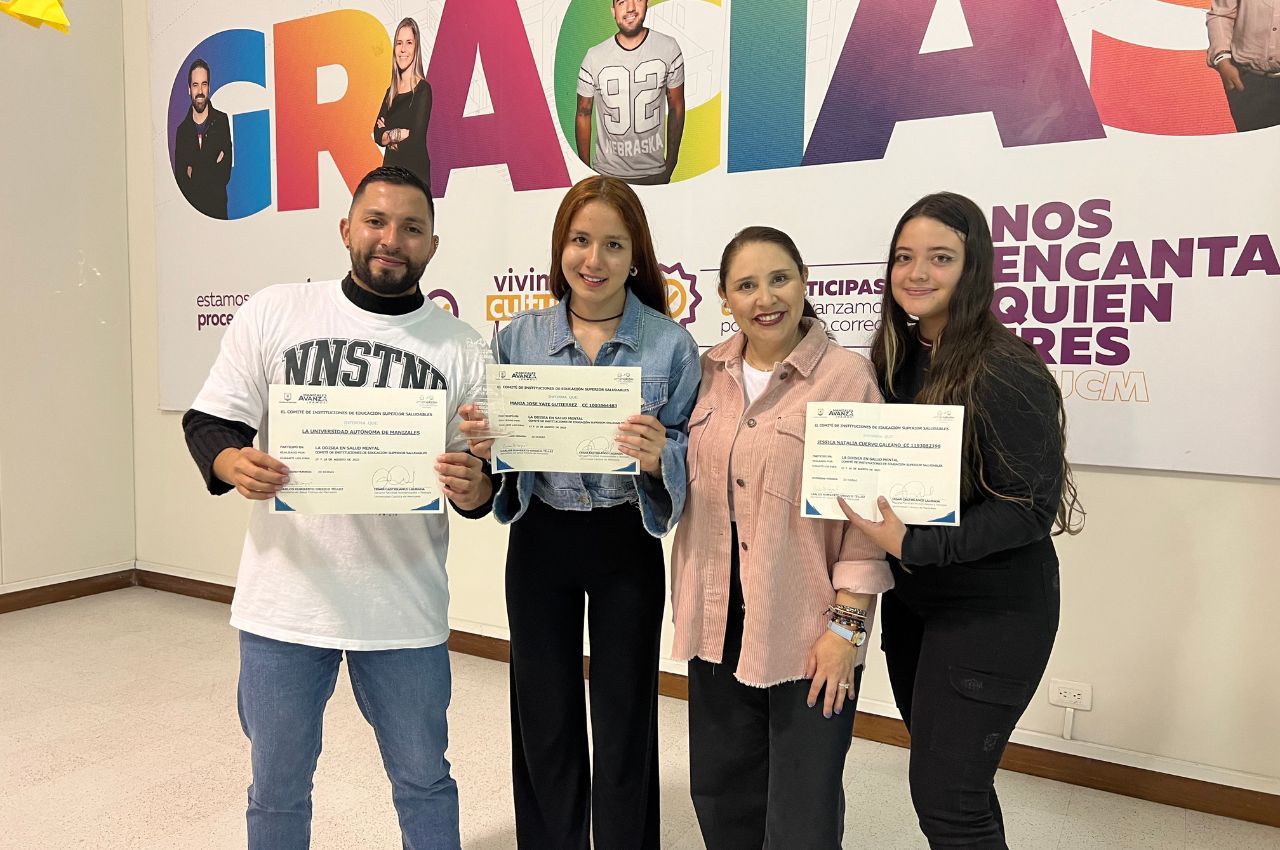 Estudiantes de Manizales se unen por la Salud Mental Estudiantes de Manizales se unen por la Salud Mental