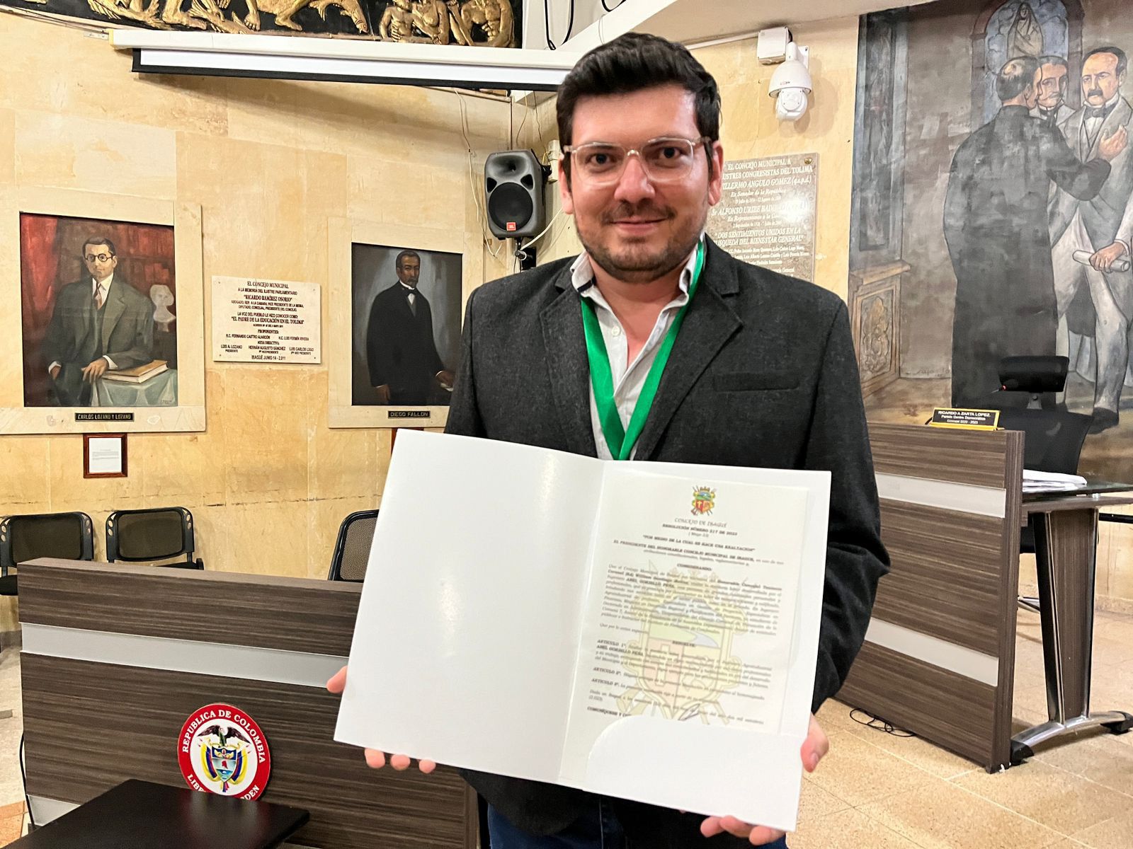 Graduado UAM contribuye a la reconstrucción del tejido social en Ibagué.
