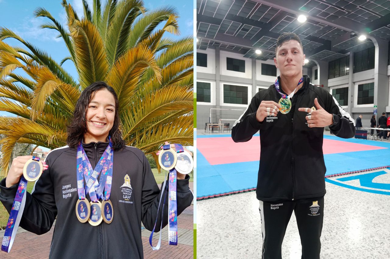 Éxito Dorado en Natación y Judo: Estudiantes UAM brillaron en los Juegos Nacionales. Éxito Dorado en Natación y Judo: Estudiantes UAM brillaron en los Juegos Nacionales.