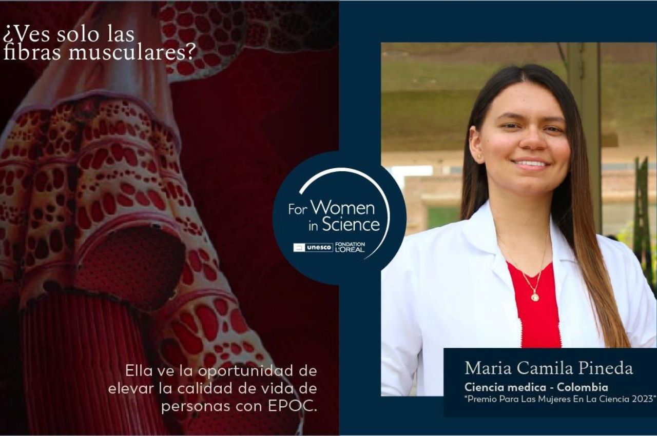 Graduada recibe Premio para las mujeres en la Ciencia 2023 Graduada recibe Premio para las mujeres en la Ciencia 2023