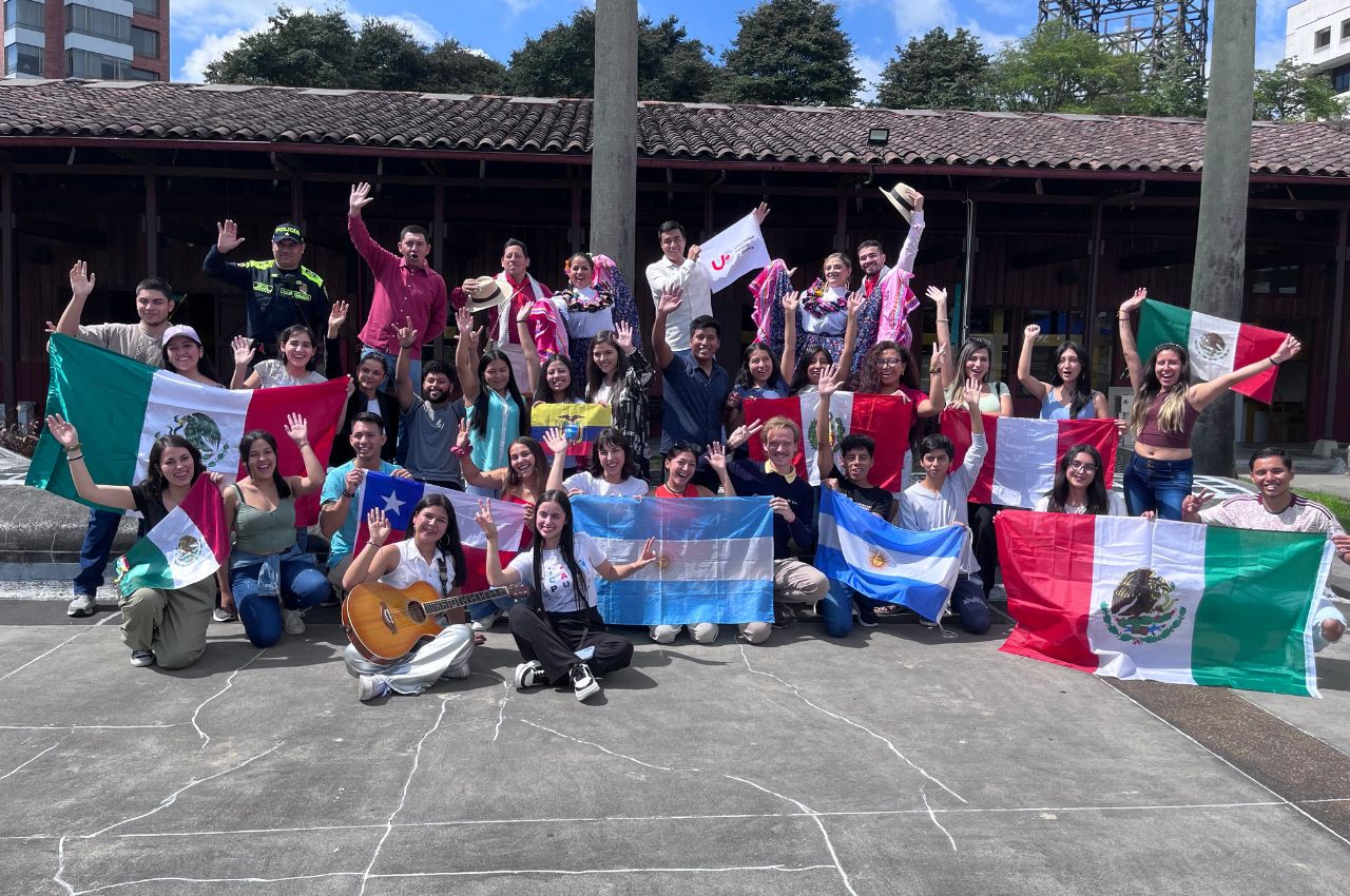 “Parche de Bienvenida” con estudiantes internacionales