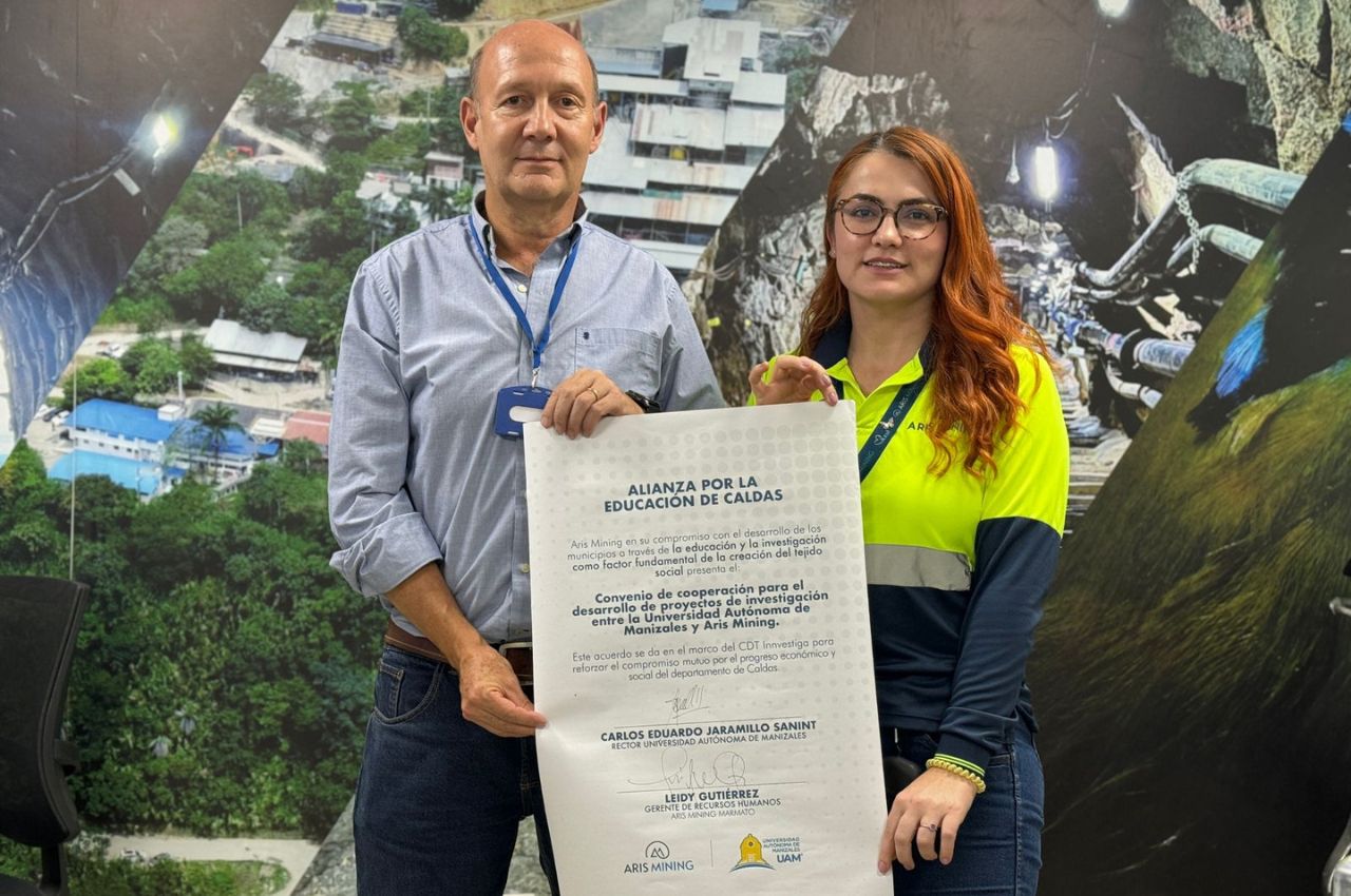 Innovación educativa para Marmato, el nuevo reto de Aris Mining y la UAM. Innovación educativa para Marmato, el nuevo reto de Aris Mining y la UAM.