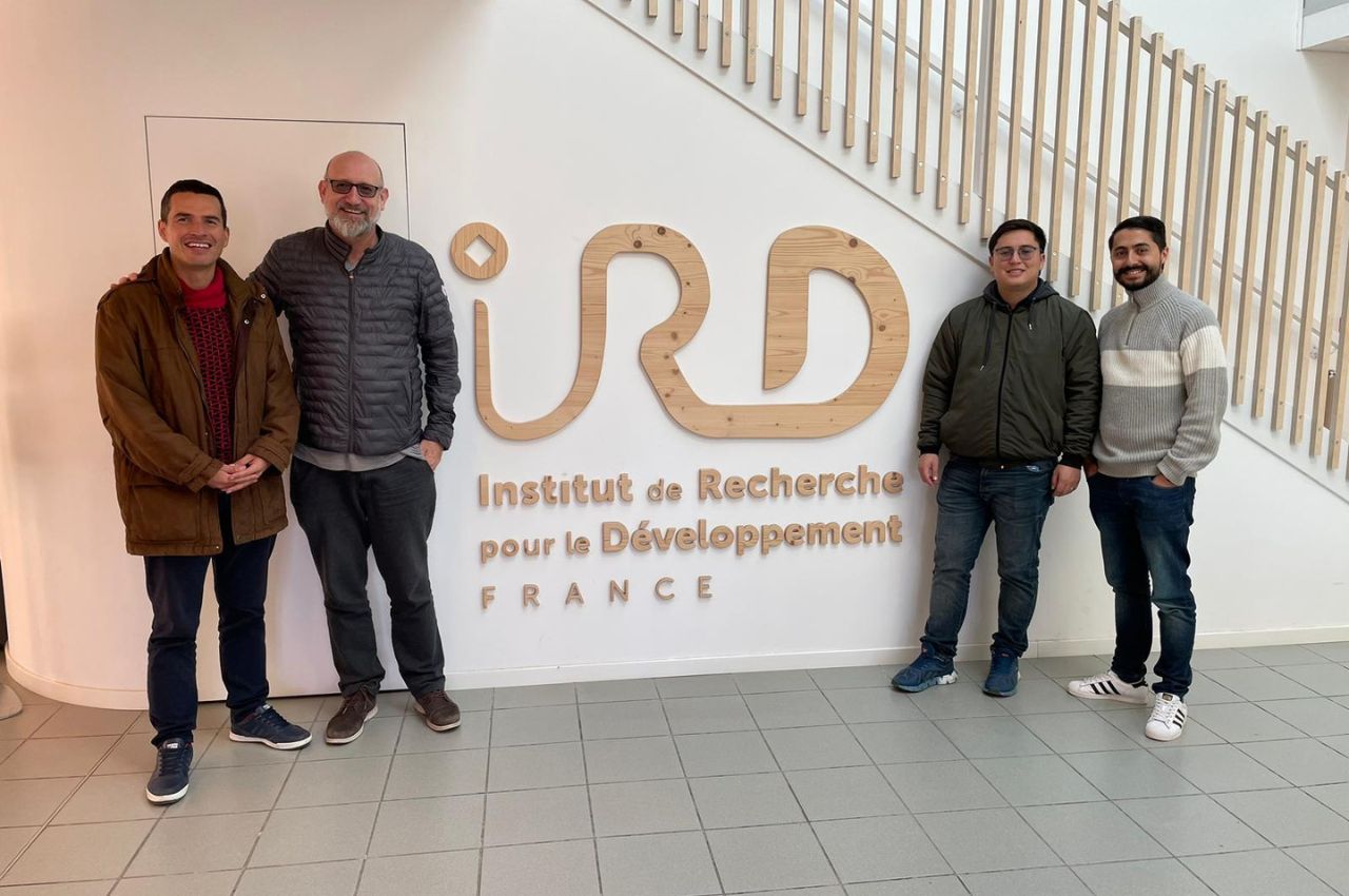 Estudiante del Doctorado en Ingeniería realizó estancia en el IRD de Francia.