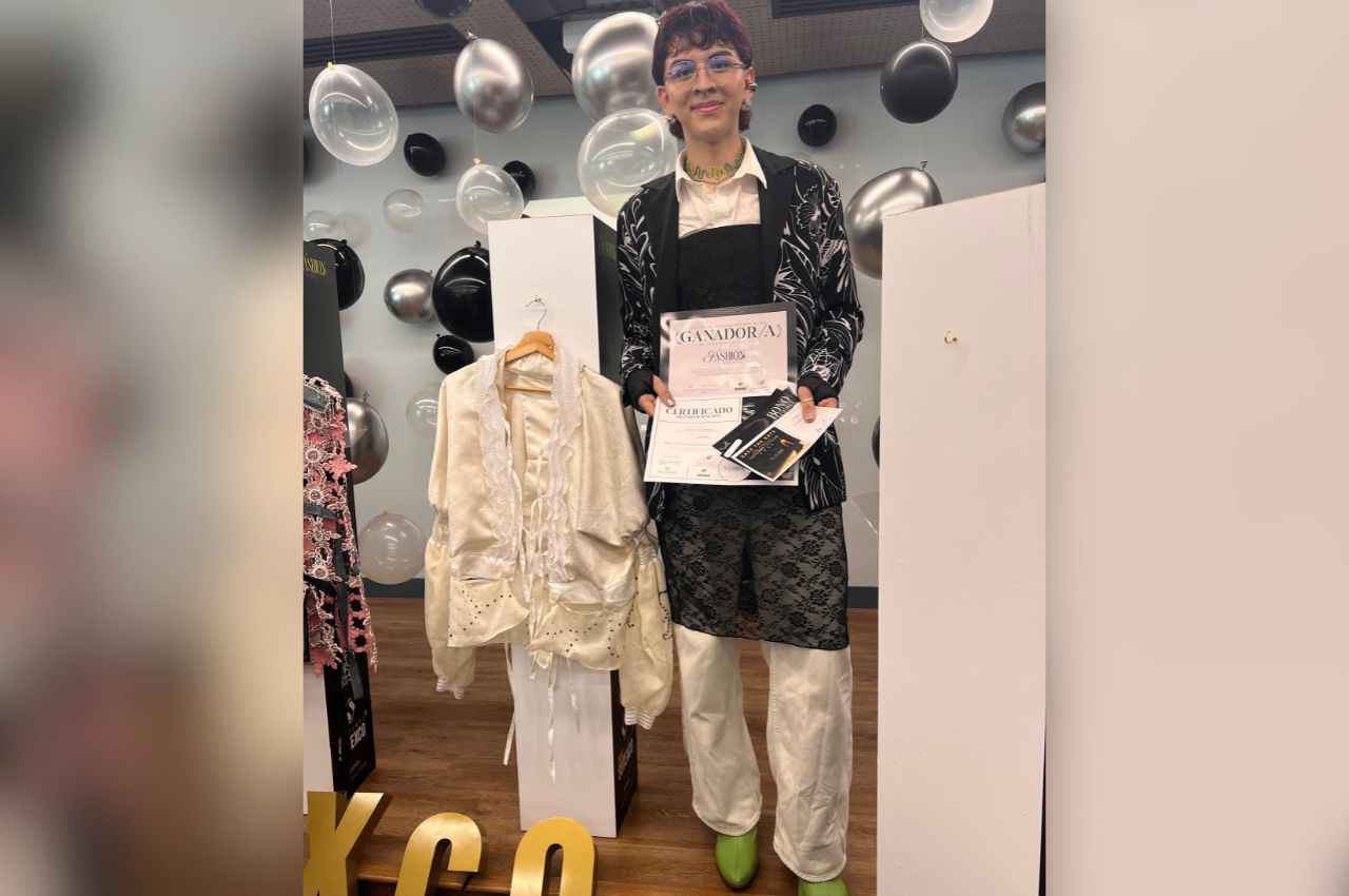 Estudiante de Diseño de Modas de la UAM gana concurso de moda en Medellín