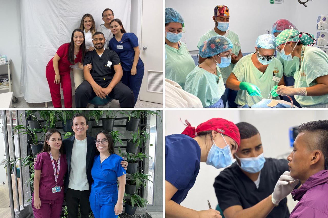 Voluntariado internacional para tratamiento de pacientes con labio y paladar hendido. Voluntariado internacional para tratamiento de pacientes con labio y paladar hendido.