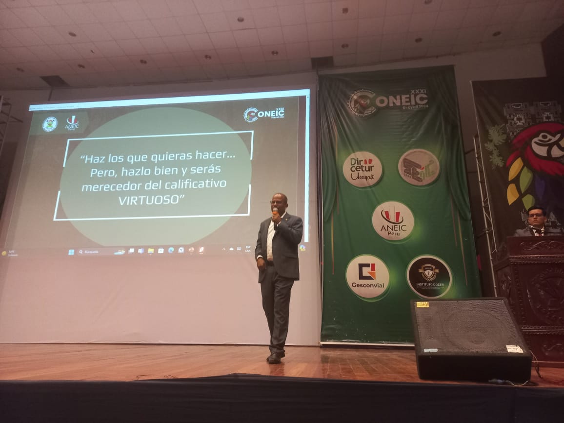 Estudiante del Doctorado en Sostenibilidad presenta ponencia en Perú. Estudiante del Doctorado en Sostenibilidad presenta ponencia en Perú.