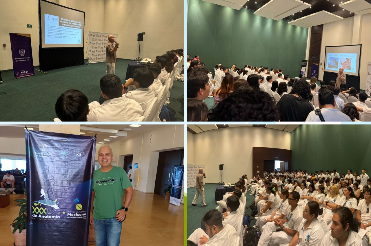 Docente Universidad Autónoma de Manizales participó en Congreso Mexicano de Anatomía. Docente Universidad Autónoma de Manizales participó en Congreso Mexicano de Anatomía.
