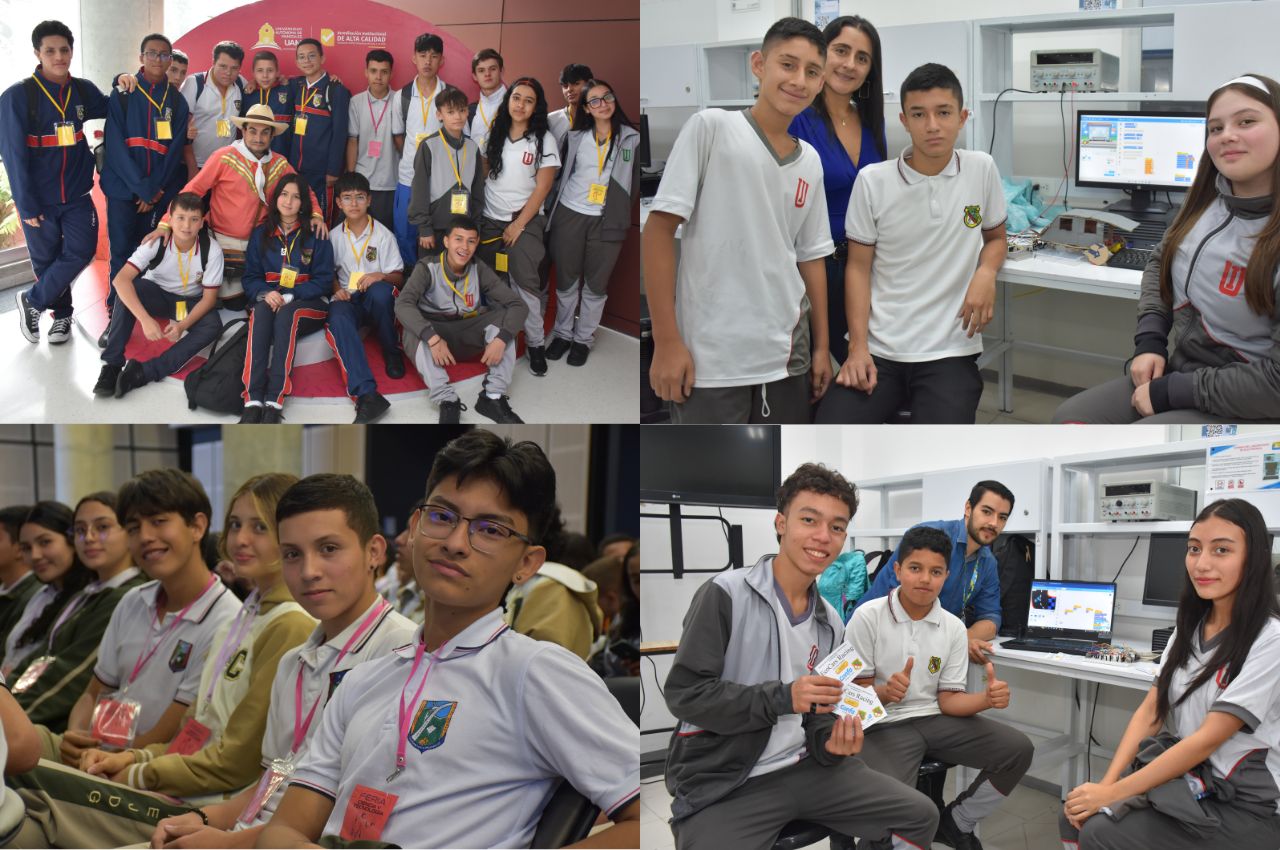 Clausura del Diplomado en Pensamiento Computacional diferentes estudiantes del diplomado en pensamiento computacional