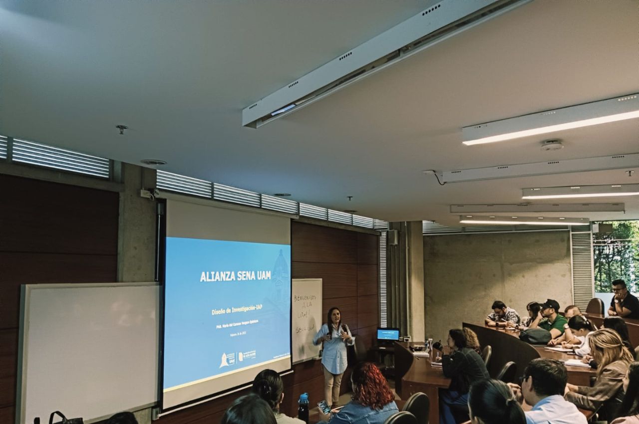 La UAM y el Sena le apuestan a la Investigación Acción Participativa (IAP). La UAM y el SENA en capacitación para personas interesadas en investigación