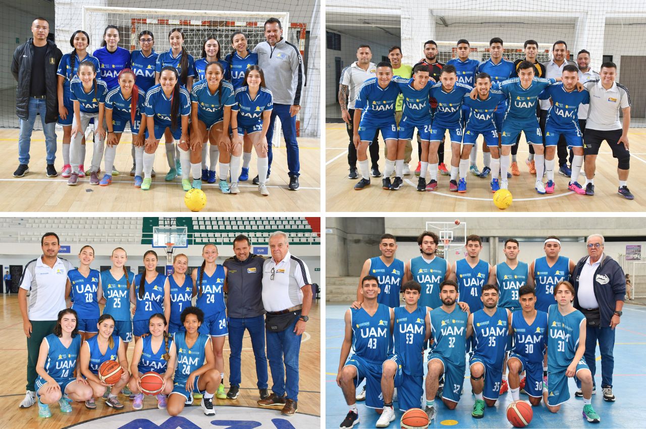 La UAM participó en el Torneo Zonal Universitario del Eje Cafetero Equipos de futbol sala, baloncesto femenino y masculino de la UAM en el La UAM participó en el Torneo Zonal Universitario del Eje Cafetero