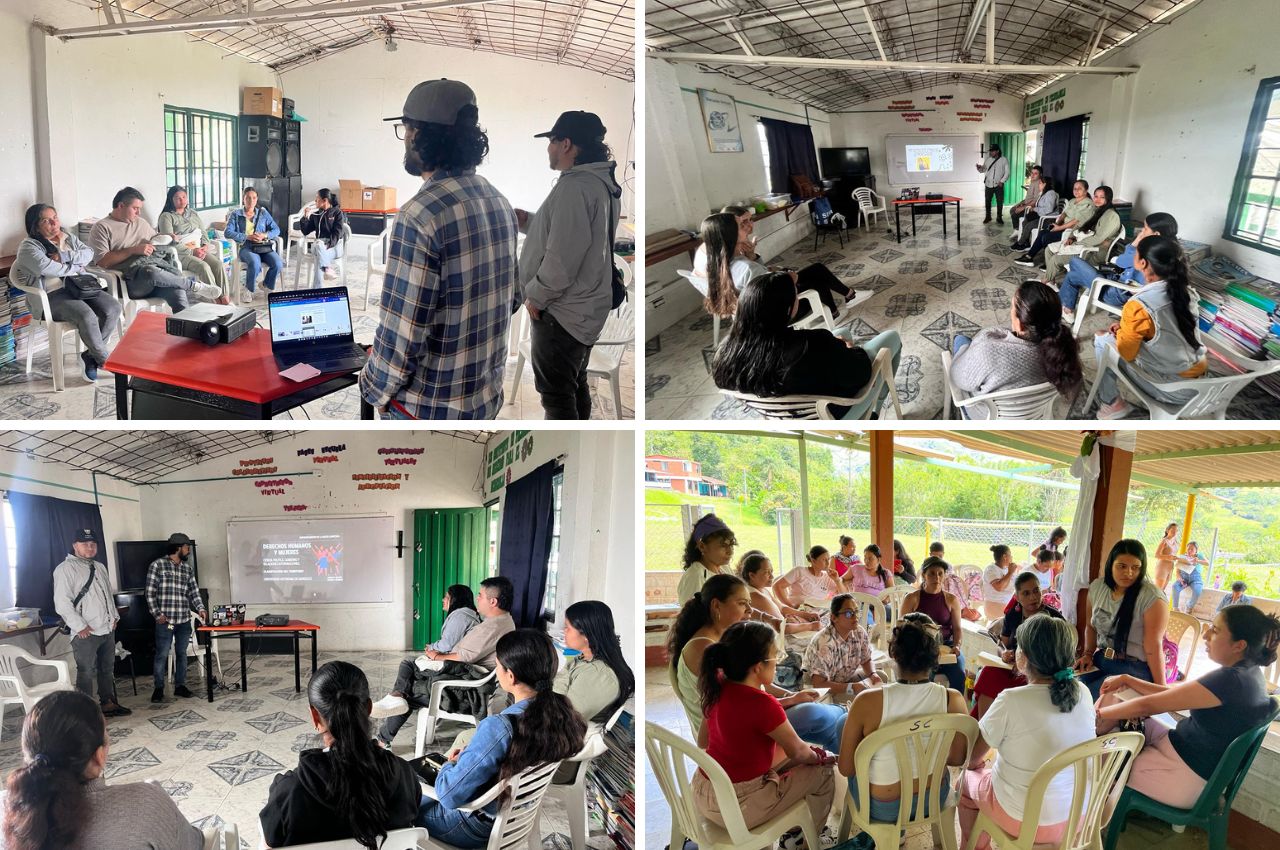 Empoderamiento de las mujeres indígenas y campesinas de Caldas para la exigibilidad y realización de los derechos. Jóvenes que aportan a la convivencia pacífica con mujeres indígenas y campesinas