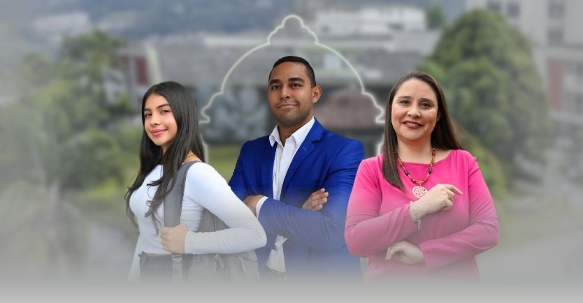 Estudiantes, administrativos y docentes celebran la reacreditación por 8 años de la Universidad Autónoma de Manizales