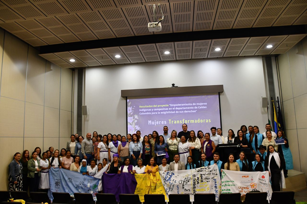 Mujeres indígenas y campesinas de Caldas transforman sus vidas