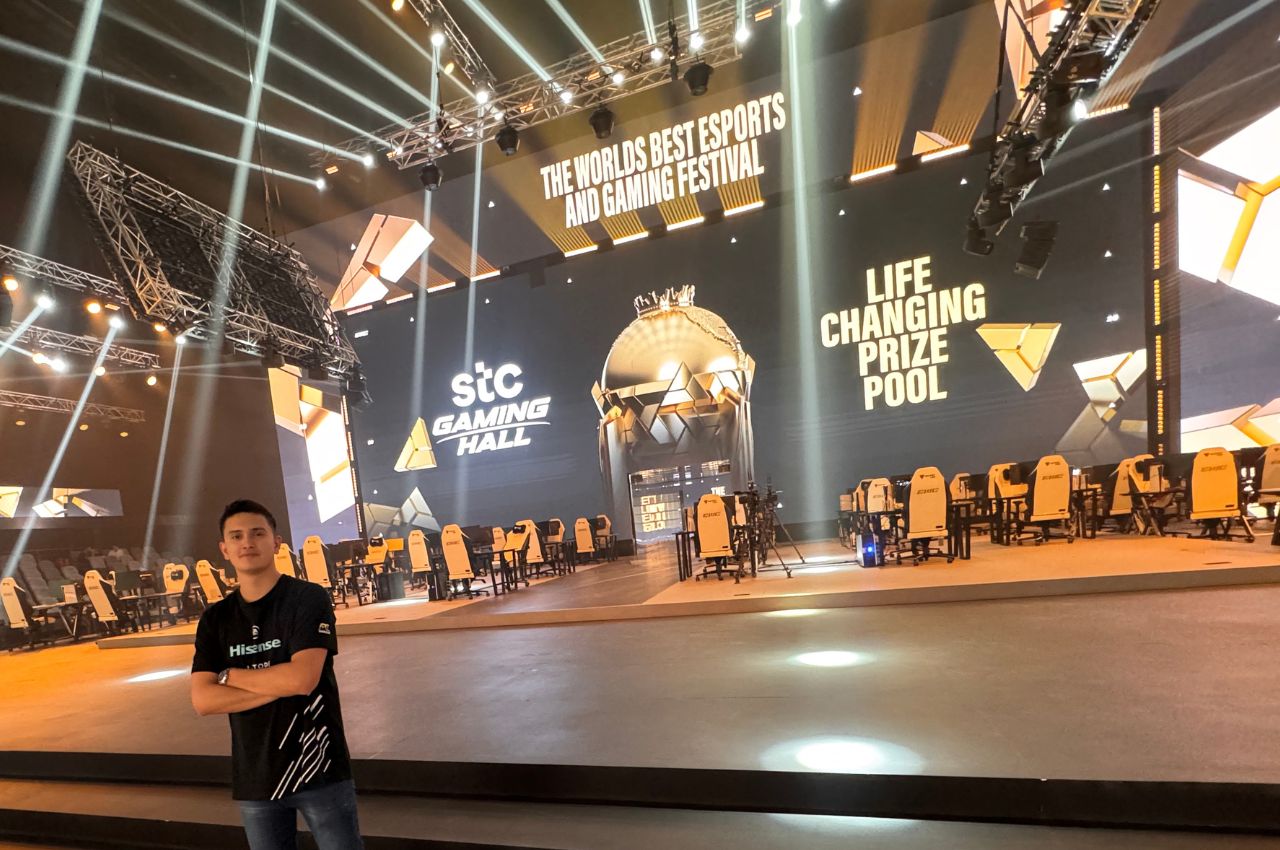 Luis Alejandro Castellanos en el mundial esports de Arabia Saudita luis Alejandro Castellanos en el Esports World Cup (EWC) 2025, celebrada en la moderna SEF Arena de Riad, Arabia Saudita