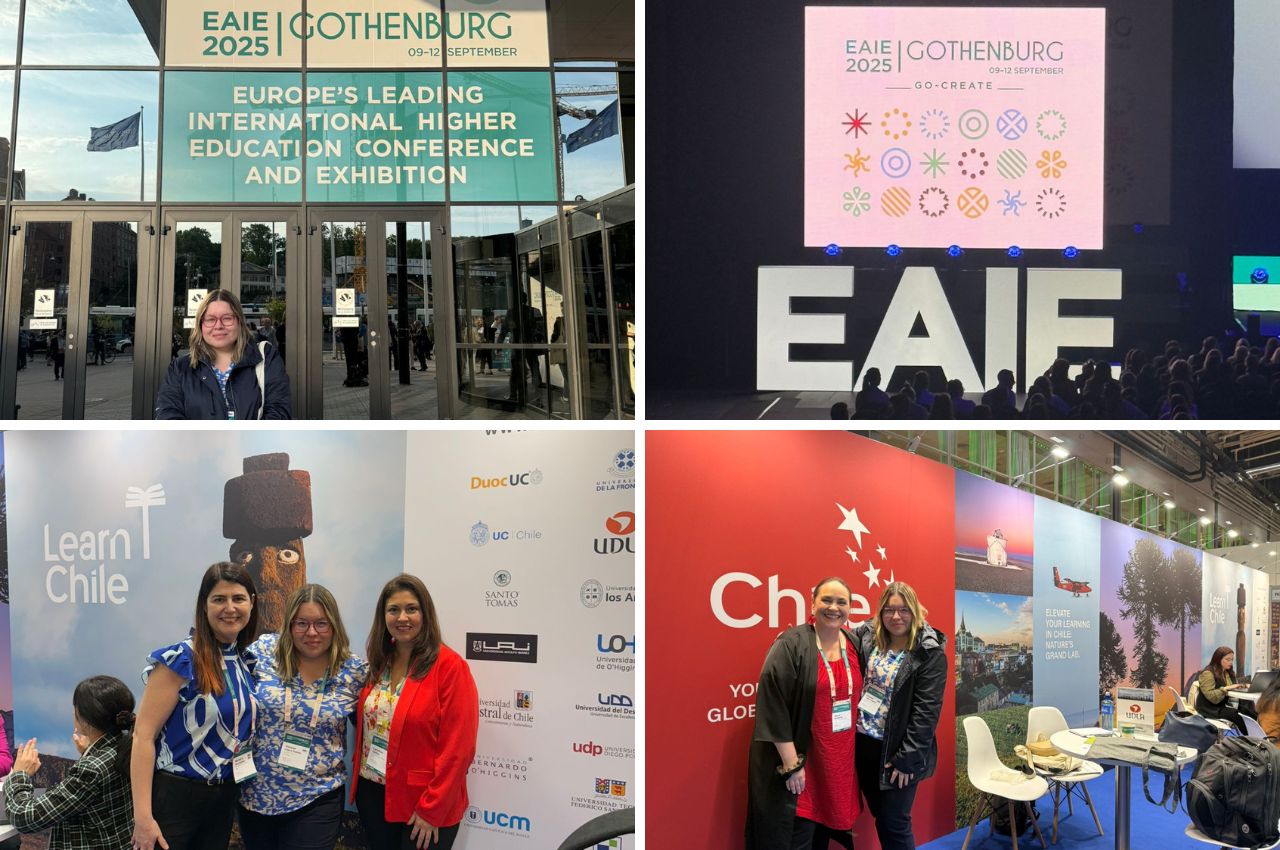 La UAM participó en la conferencia y exposición EAIE 2025 en Suecia