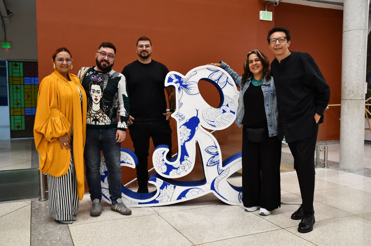 Docentes y estudiantes UAM participaron en la Bienal de Investigación+Creación Docentes organizadores de la Bienal de Investigación+Creación