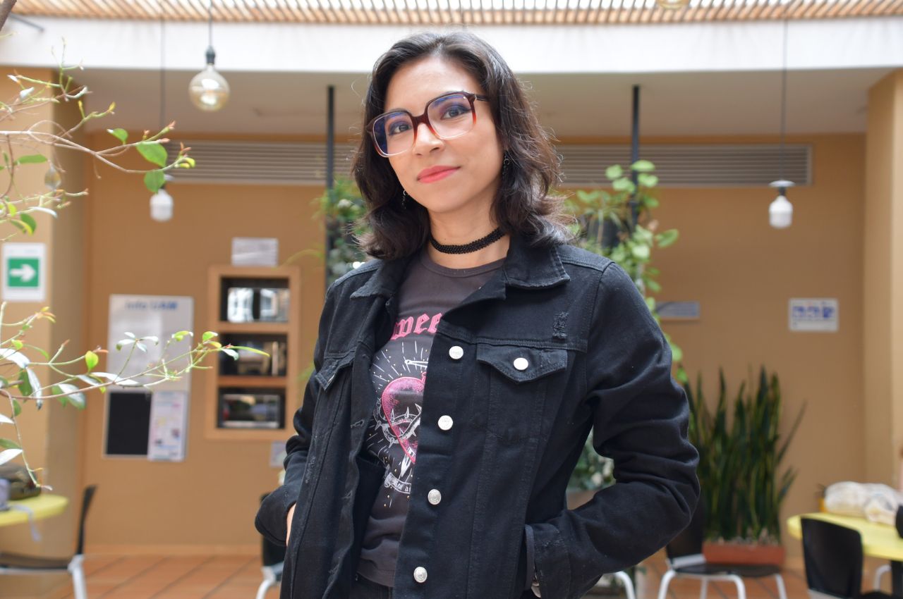 Estudiante de México realiza pasantía de investigación en la UAM Estudiante de México en su pasantía de investigación