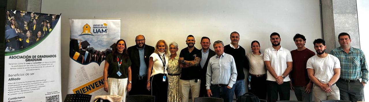 Graduados UAM de Ingeniería Mecánica visitaron su universidad