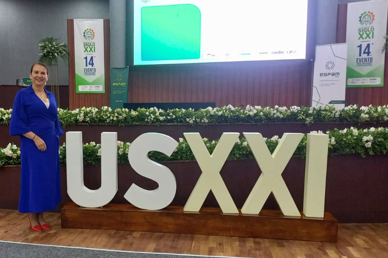 Marcela Carvajal en su movilidad académica