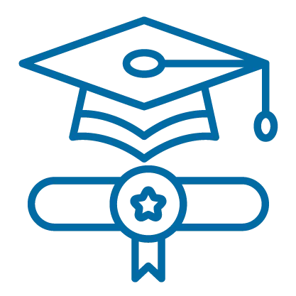 icono birrete estudiantes activos