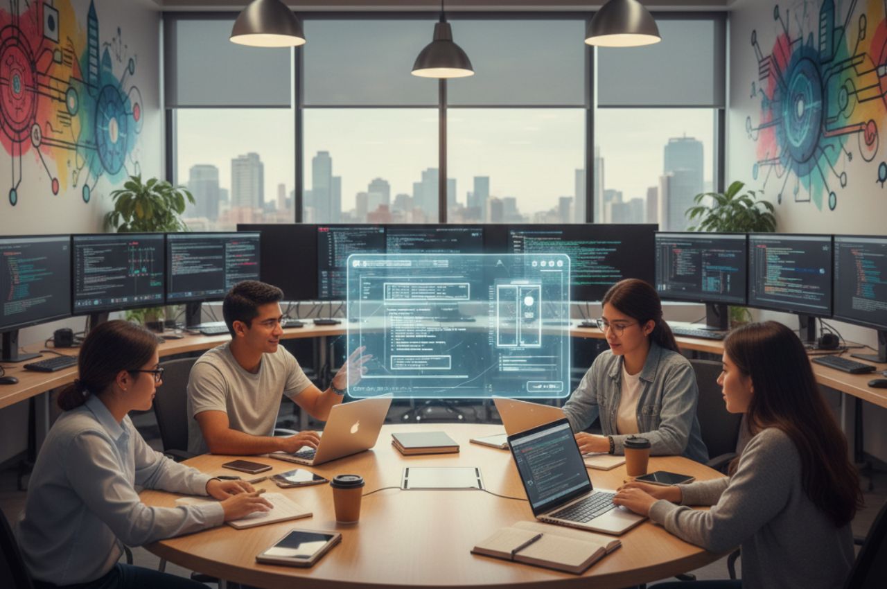 Ingenieros de Sistemas compartiendo