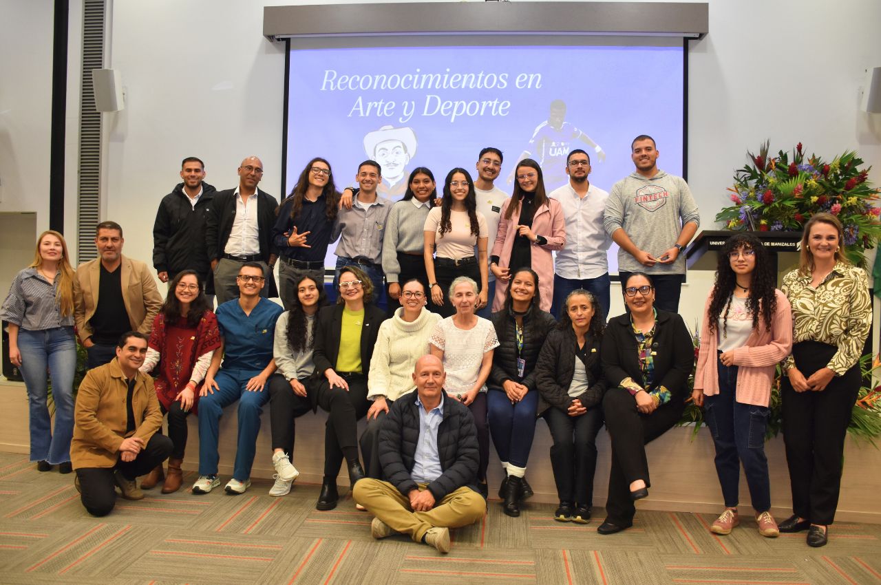 Artistas y deportistas homenajeados.