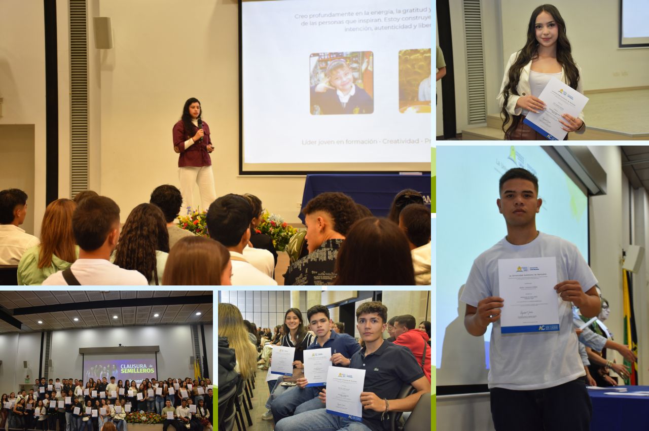 La UAM realizó la clausura del Programa de Semilleros del segundo semestre 2025-01