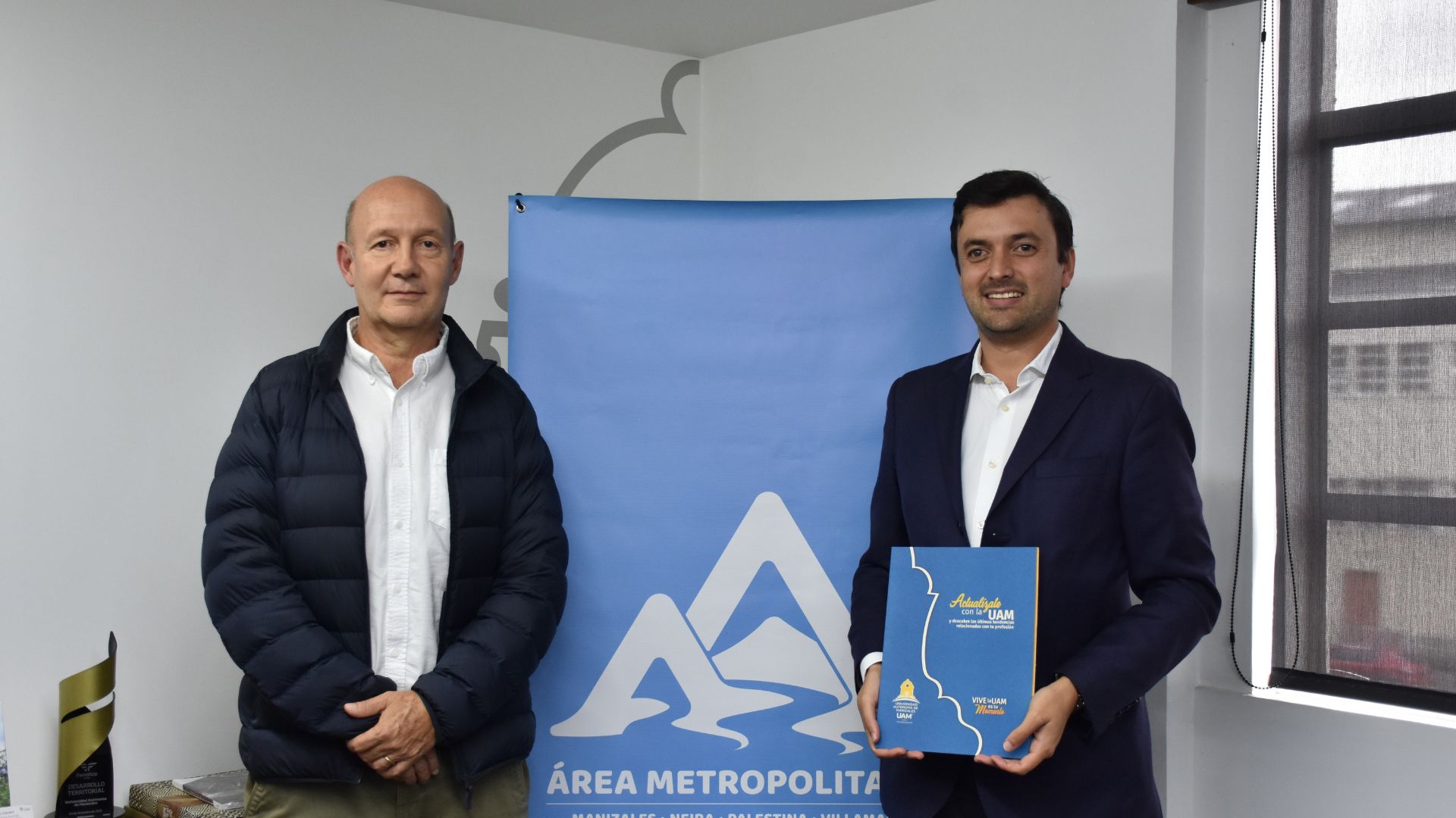 Convenio: La UAM y el Área Metropolitana Centro Sur de Caldas firman alianza estratégica