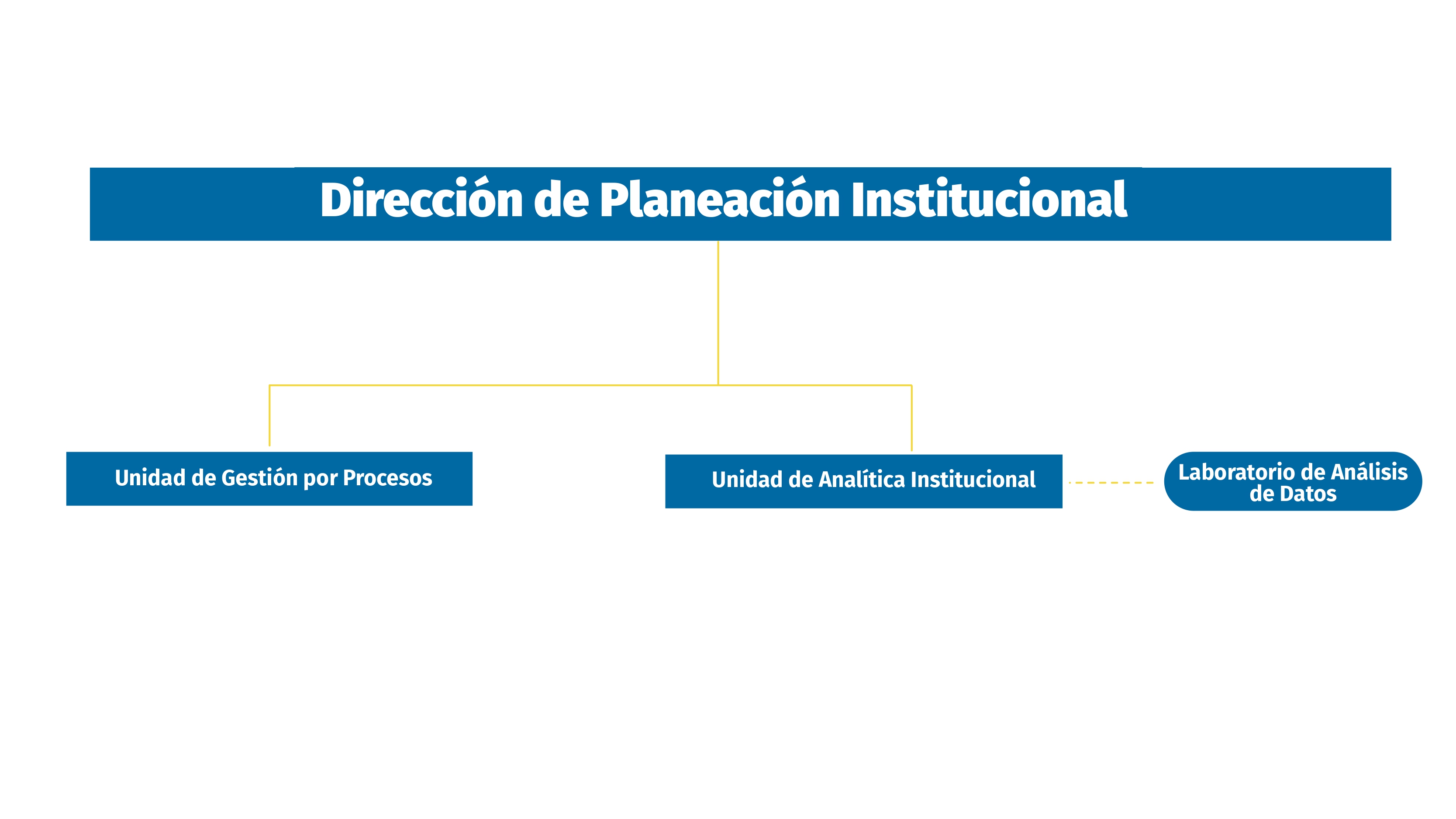 Organigrama Dirección Planeación Institucional UAM