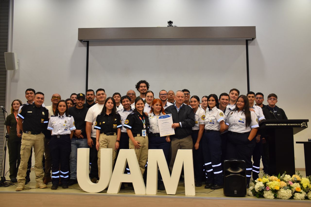 Homenaje a tecnólogos en APH y organismos de socorro realizado por la UAM