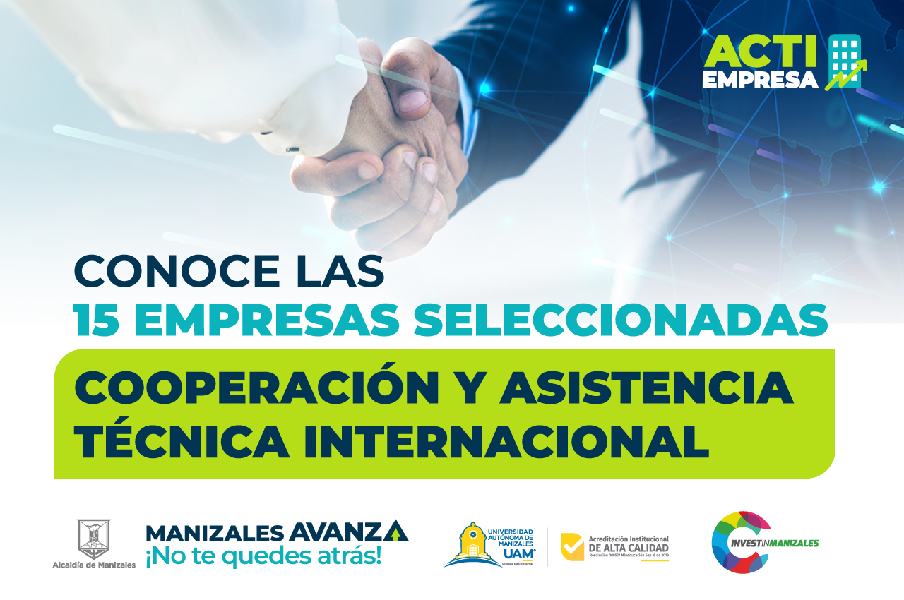 Convocatoria de Cooperación y Asistencia Técnica Internacional- Actiempresa