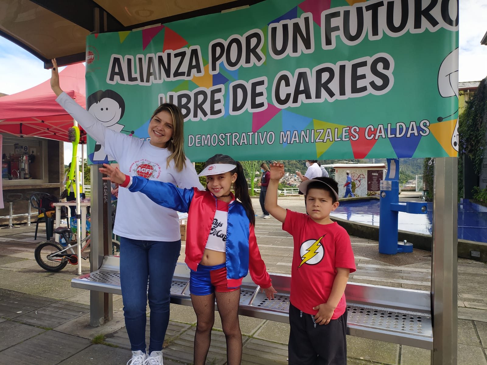 Alianza Libre por un futuro libre de caries- ciclovía