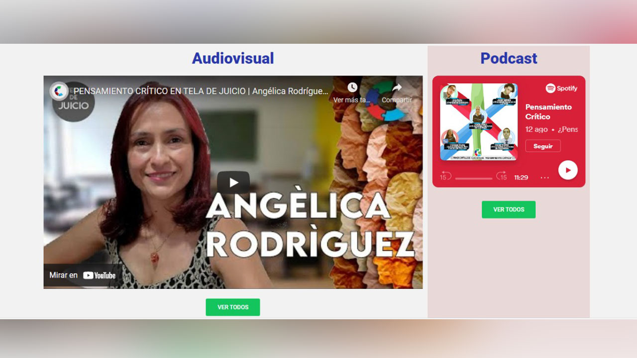 Angélica María Rodríguez Ortiz, docente del Departamento de Educación e investigadora de los grupo grupos SEAD-UAM  y Cognición y Educación de la Universidad Autónoma de Manizales (UAM)