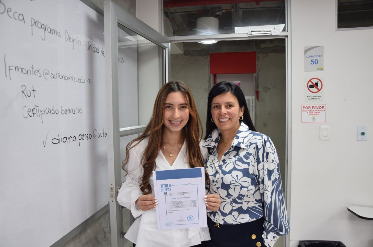 Beca MIVI para la estudiante de Negocios Internacionales