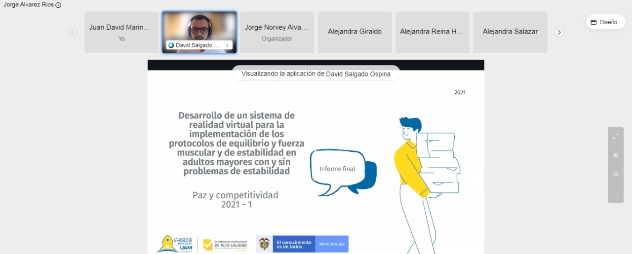 David Salgado Ospina, estudiante de Ingeniería de Sistemas en la UAM