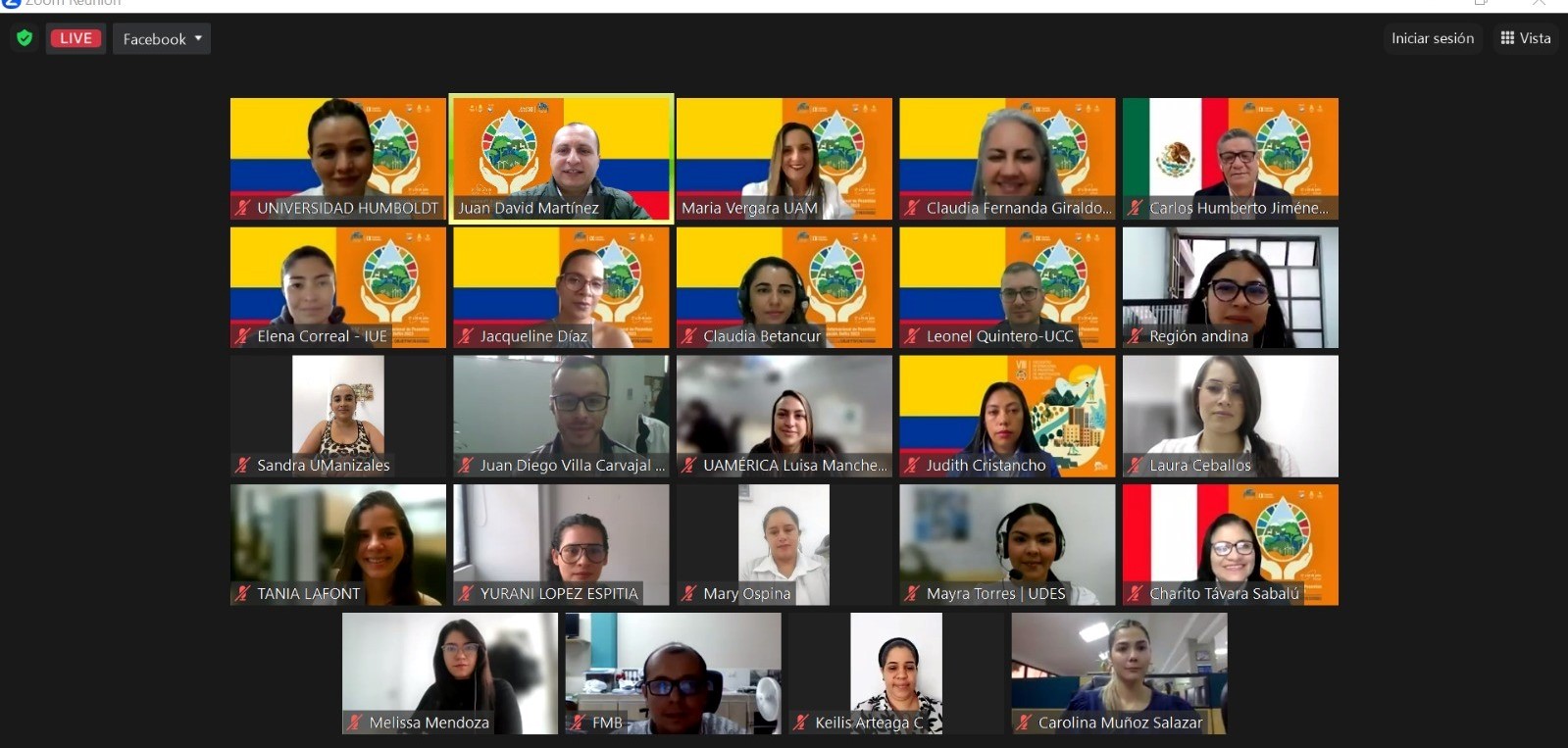 Presentación de exposiciones de jóvenes del programa Delfín
