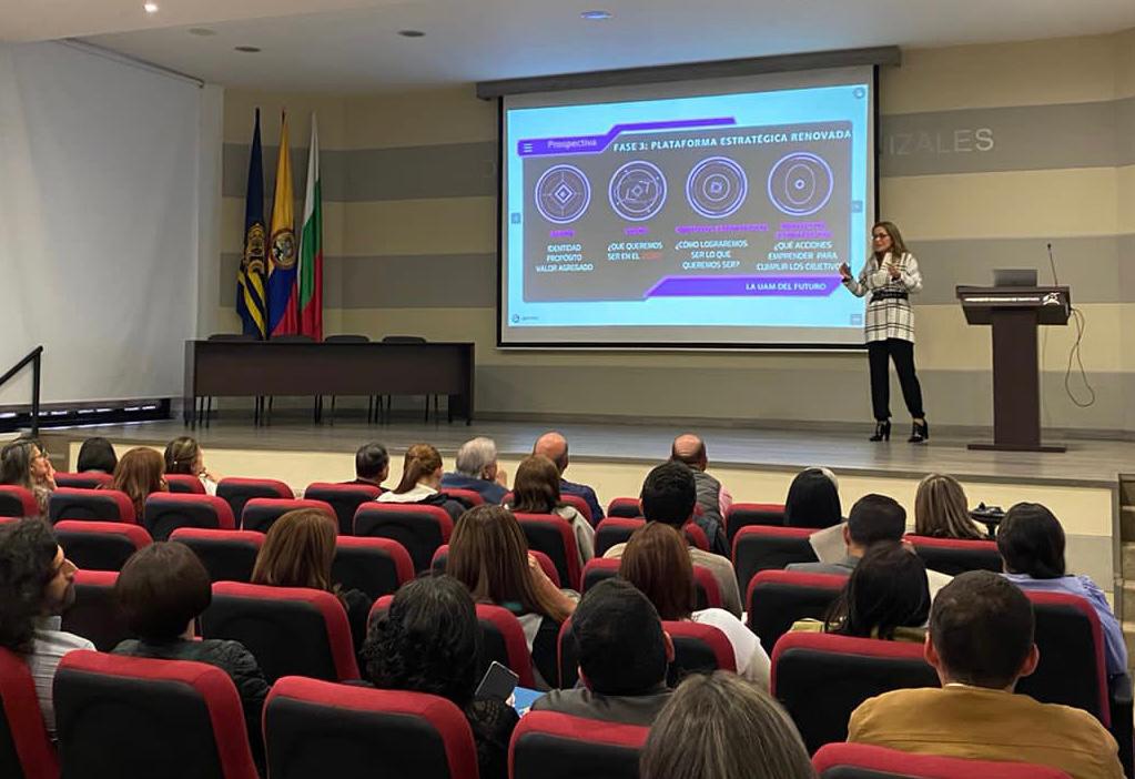 Lida Maritza Gil Obando explica el Direccionamiento estratégico.