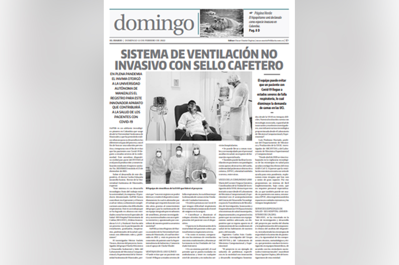 El Diario de Pereira destaca a AirFlife
