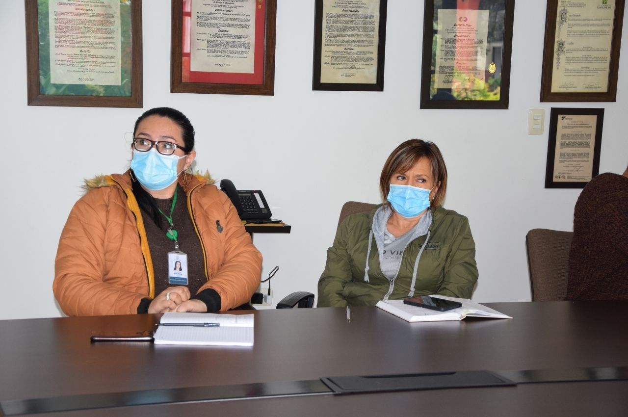 Funcionarias de la Secretaría de Salud en la UAM